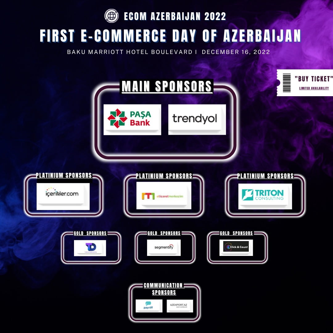 Ecom Azerbaycan Etkinliğinde 16 Aralıkta Buluşuyoruz!